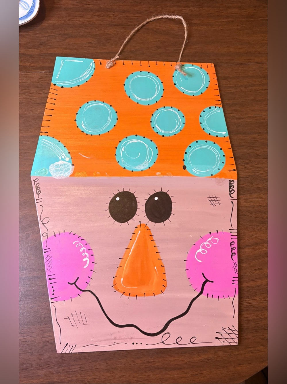 Wooden Door Hanger